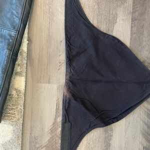 Harley Davidson Black Neck Bandana and plain Black